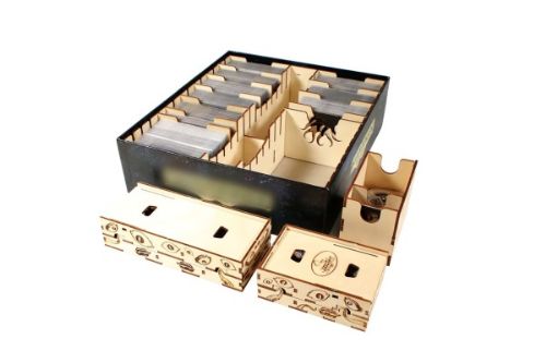 The Broken Token Game Organizer compatible with the new revised edition of Arkham Horror: The Card Game. ORG160